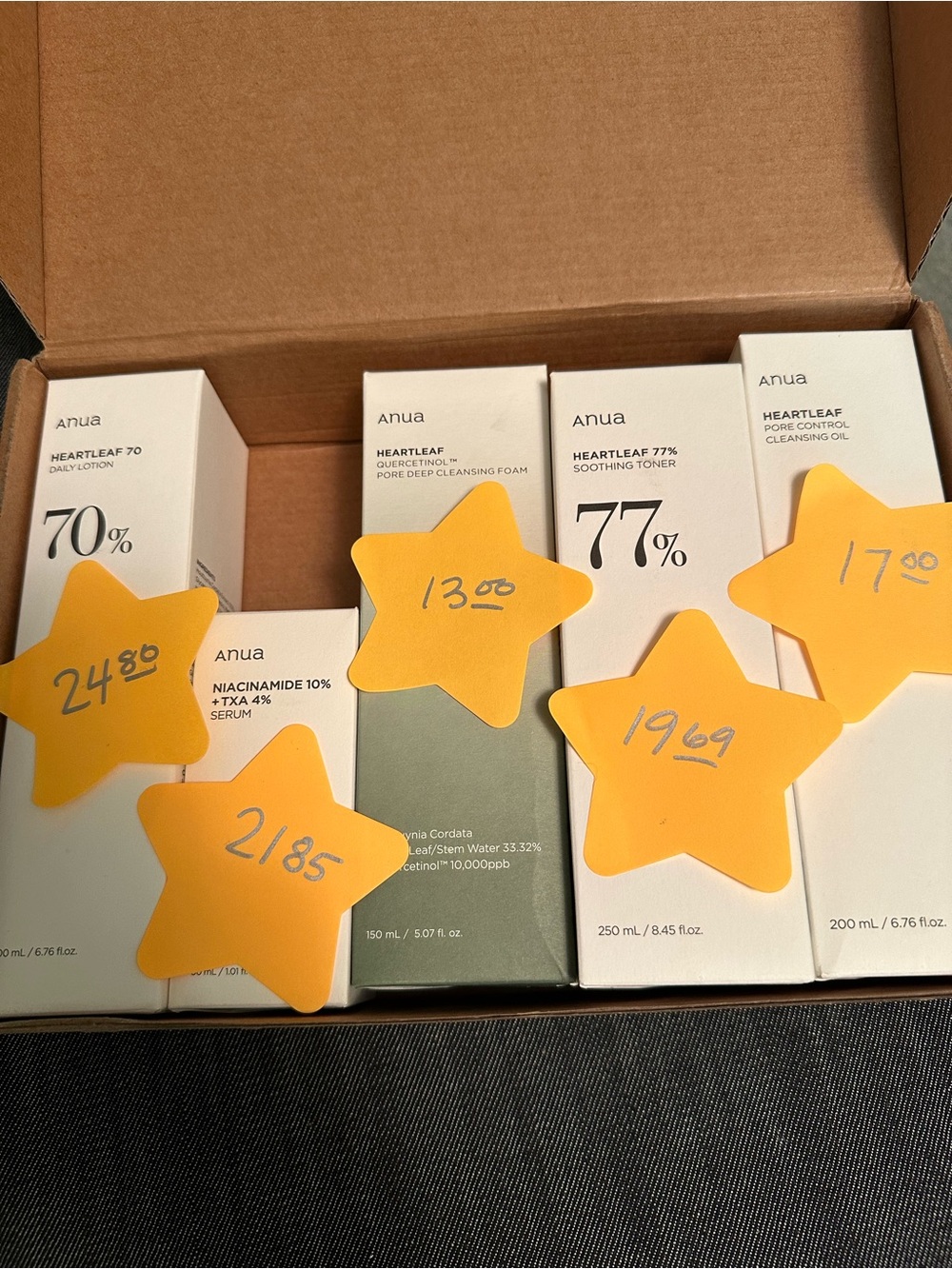Anua skincare bundle